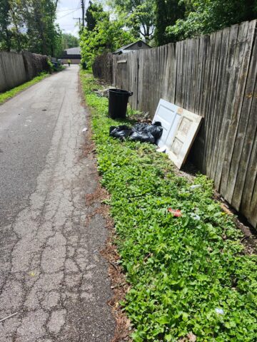 ICON's Worst Alley Makeover contest cleaned up two alleys in Springfield Illinois on Friday, April 24 as part of the United Way Day of Caring.